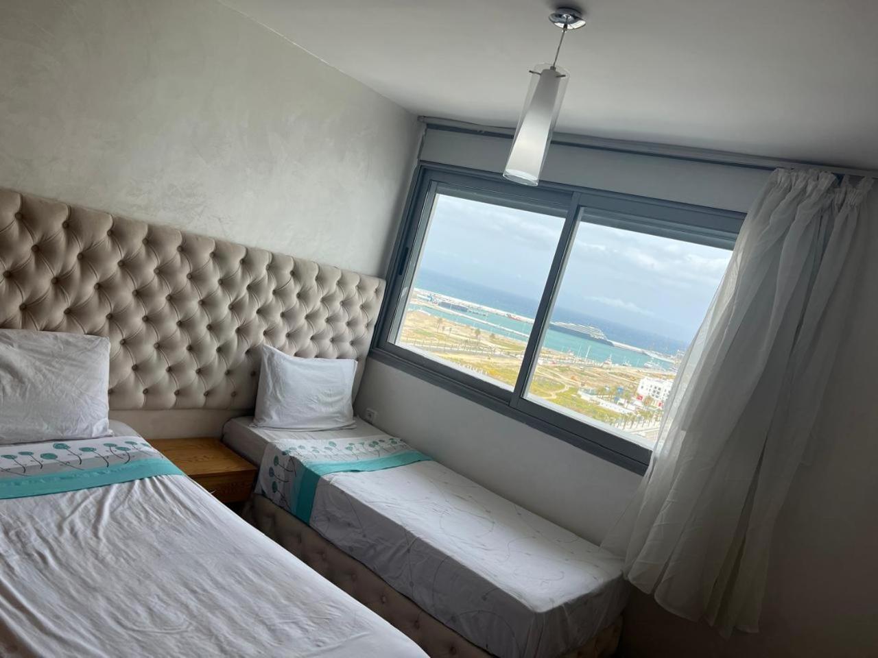 Vue Panoramique Sur La Mer-Centre Ville-Moderne Tanger Extérieur photo