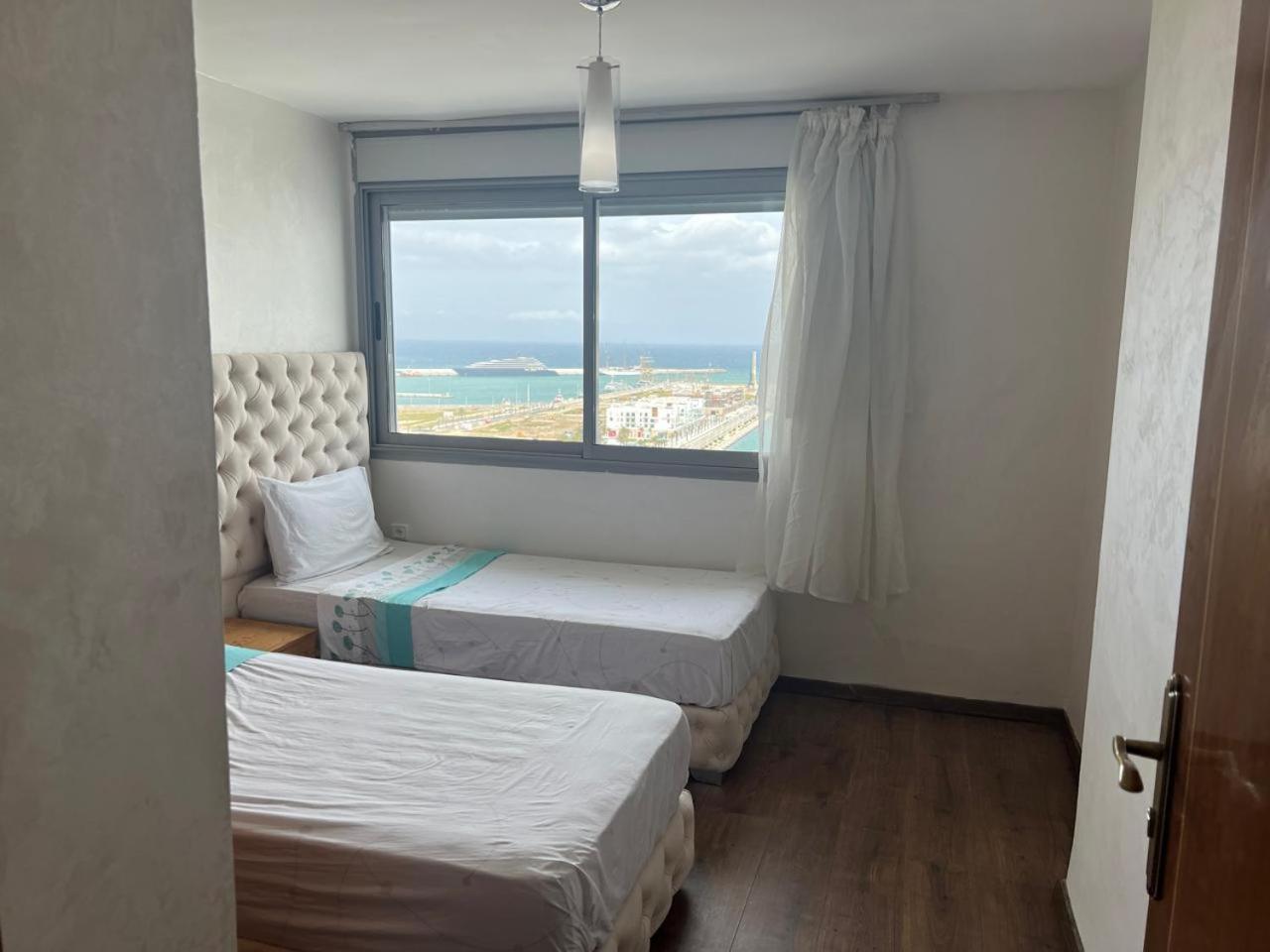 Vue Panoramique Sur La Mer-Centre Ville-Moderne Tanger Extérieur photo